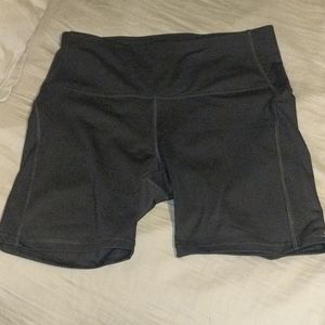 All in motion biker shorts with pocket NWOT